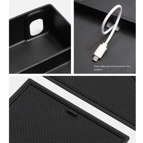 For NIO ES6 2023 Car Center Control Armrest Box Storage Box Hierarchy Car Interior Decoration Modified 2