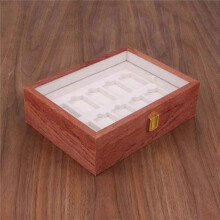 20 Frame Lighter Storage Box Rosewood Double Layer Composite Material Anti-High and Low Temperature Lighter Gift Set
