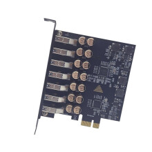 7 Port USB PCI-E Expansion Card USB3.2 GEN1 5Gbps Adapter Card for Desktop Computer System PC