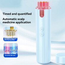 Scalp Liquid Dispensing Massage Comb with Red Lights Electric Hair Care Applicator Hair Treatment Growth Applicator