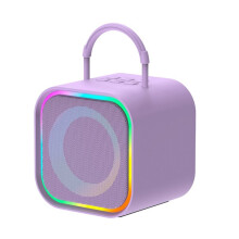 Karaoke Machine for Kids Portable Speaker Dual Wireless Microphone Mic Speaker for Home Party Sing