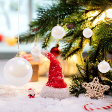 Kerst Iriserende Ornamenten, Hangende Bubbelornamenten, Ballen, Kerstregenboogbal voor Feest, Bruiloft 30 Stuks 2,36 Inch