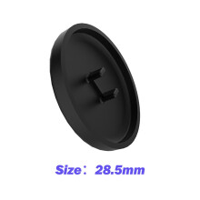 14 Stück HitBox Arcade Fight Stick Schalter-Tastenkappen Mechanische Tastenkappe für Kailh Choc Low-Profile V1 Schwarz