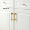 Solid Brass Knurling Patterned Cabinet T-Bar Extended Length 188mm Kitchen Appliances Dishwashers Refrigerators Pull 3