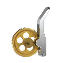 BIGTREETECH Panda Claw Gear RNC, Nanobeschichtetes Zahnrad Aus Gehärtetem Stahl, Leicht, Hohe Festigkeit, für A1 A1 3D-Drucker