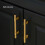 Solid Brass Knurling Patterned Cabinet T-Bar Extended Length 188mm Kitchen Appliances Dishwashers Refrigerators Pull 4