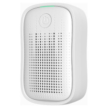 Purificador de Ar com Íons Negativos, Filtro HEPA, Purificador de Ar Doméstico, Aparelho Portátil de Purificação de Ar para Mesa, Plugue UE