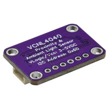 VCNL4040 Proximity and Illuminance Sensor STEMMA QT Qwiic Compatible I2C Distance Gesture Light Detection Module