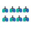 8Pcs Replacement TMR Hall Effect Joystick 3D Analog Stick for PS5 PS4 Controller Gamepad Upgrade A 2