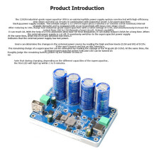 12V 2.5A Industrie-Superkondensator-USV mit CNC-Kühlbasis 12V 2.5A Ausgang Breite Spannungseingang USV
