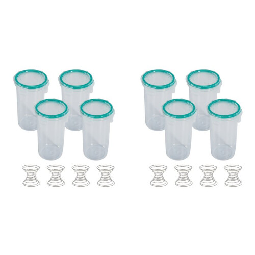 Touch  Paint Container Touchup Cups Paint Storage Cups with Lids Paint Storage Containers Airtight Paint Container 8Pc