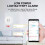 Neuer Tuya ZigBee  Vibrationssensor Echtzeitüberwachung Tür-/Fenstererkennung Alarm  Security Protection System 9