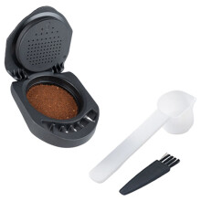 Reusable Coffee Pods for Machines Refillable Capsule Adapter for Piccolo XS/Genio S/Genio 2/Genio/Genio