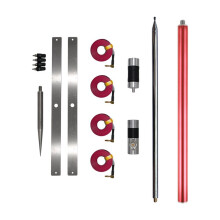 GP Antenna Set Short Wave Antenna 7-54MHz Wireless Short Wave Antenna Vertical Polarization with Extended Radiator A