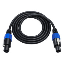 25FT Speakon Extension Cable, Speakon Male to Male Cables Audio Cable for Loudspeaker, Amplifier, DJ Stage