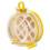 Ice Mold with Press-Type Ice Maker, No-Open-Lid Ice Maker for Home Use (Strap and Straw Not Included) Yellow 1