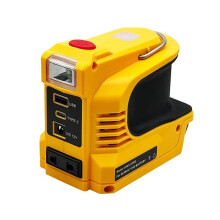 220W Power Inverter for 20V MAX Battery DC18-21V to AC220V with USB Type-C Port