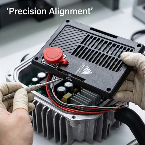 Upper Cover Assembly for Aputure STORM 1200X Replacement Top Housing Shell for Professional Studio LED Spotlight 1
