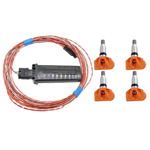Car TPMS Tire Pressure Sensor&Module+Wire Kit 4M0907273B 5Q0907273B for