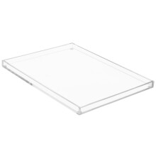 Toaster Tray Under Toaster Tray, Acrylic Crumb Tray for Most 2-Slice Toasters, Non-Slip Kitchen Countertop Mat Organizer