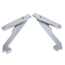 1Pair Car Rear Brake Lever Back Plate Drum for Classic Brake Adjuster Arm/Handbrake Lever Kit