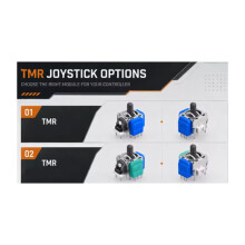 8 Stück Ersatz-TMR-Hall-Effekt-Joysticks 3D-Analogstick für PS5 für PS4 Controller Gamepad Upgrade A