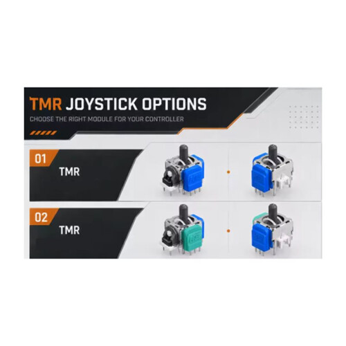 8Pcs Replacement TMR Hall Effect Joystick 3D Analog Stick for PS5 PS4 Controller Gamepad Upgrade A
