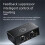 Dual Channels Passive Hum Eliminator Box Fully Automatic Feedback Suppressor for Audio Equipments Cable Set 8