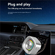 Wireless Carplay Android AUTO Adapter 2in1 AI Box Bluetooth5.0+WiFi USB Dongle Wired CarPlay to Wireless Carplay B