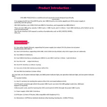 Pour Raspberry Pi CM5, Carte D'Extension SSD-POE (2242) NVMe USB3.0 Gigabit Ethernet pour Raspberry Pi Compute Module 5