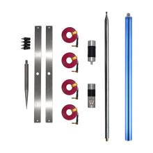 GP Antenna Set Short Wave Antenna 7-54MHz Wireless Short Wave Antenna Vertical Polarization with Extended Radiator B