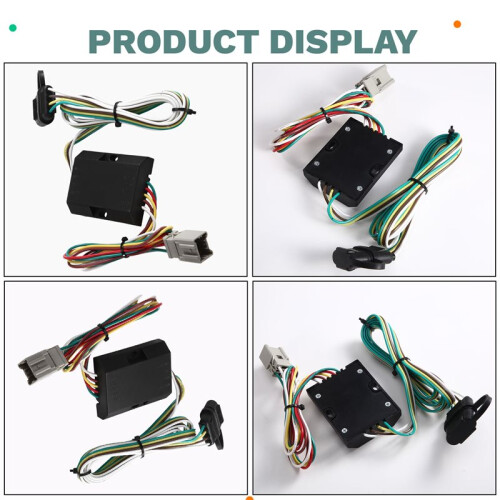 55336 Vehicle-Side Custom 4-Pin Trailer Wiring Harness for Select , ,  Vehicles 1