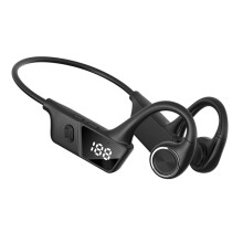 Bone Conduction Headphones 6.0 Open Ear Headphones with Mic, 30H Playtime for Running Workout Ski Cycling