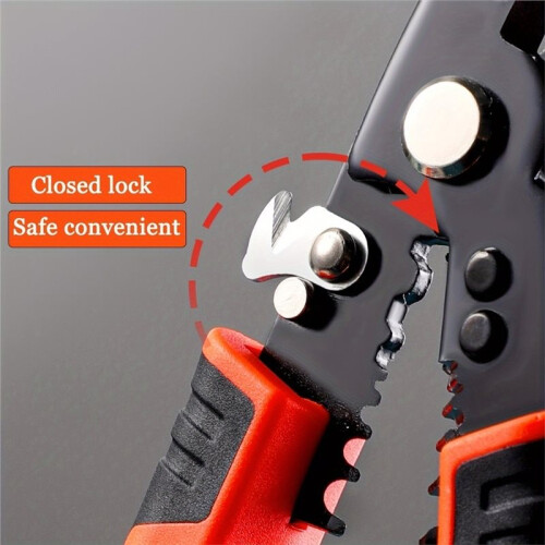 Wire Stripper Crimping Tool for Insulated Electrical Wire Connectors Racheting Wire Crimping Tools-Available Winding