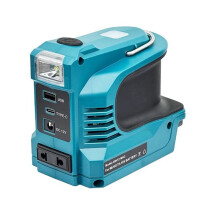 Inversor de Potência de 220W para Bateria para 18V DC18-21V para AC220V com Porta USB Tipo-C