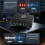 Dual Channels Passive Hum Eliminator Box Fully Automatic Feedback Suppressor for Audio Equipments Cable Set 6