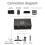 Dual Channels Passive Hum Eliminator Box Fully Automatic Feedback Suppressor for Audio Equipments Cable Set 7
