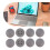 Replacement Rubber Feet for Surface Laptop Models 3, 4 - Bottom Case Foot Pad Gray 6