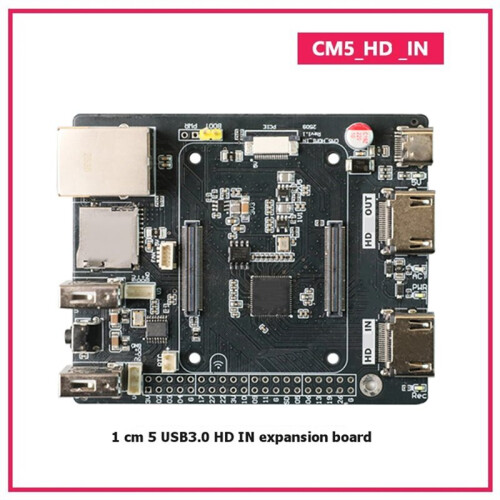 For CM5 HD Video Capture Card for Raspberry Pi CM5_USB3.0 HD in Expansion Board for Raspberry Pi Compute Module 5 2