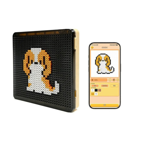 LED  Fuse Bead Pegboard App Guided Pattern Light Board Pixel Art Tray  APP Animation Programming DIY Gift 2