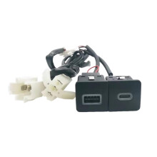 Quick Car Charger Socket 12V/24V Dual USB Charging Outlet Power Adapter QC3.0 USB Type C PD Fit for 5 for 6