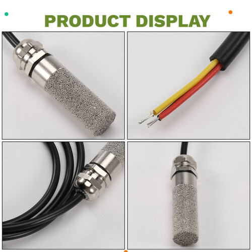 Temperature Humidity Sensor Temperature Humidity Sensor Probe Real- Temp Humidity Monitoring Module SHT40 1