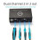Dual Channels Passive Hum Eliminator Box Fully Automatic Feedback Suppressor for Audio Equipments Only Cable 4