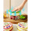Ice Mold with Press-Type Ice Maker, No-Open-Lid Ice Maker for Home Use (Strap and Straw Not Included) Yellow 3