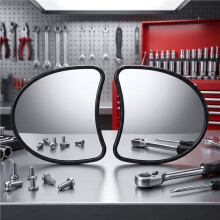Miroirs de Rétroviseur Latéraux de Moto pour Road Glide Street Glide Electra Glide Ultra Limited Tri Glide 14-17