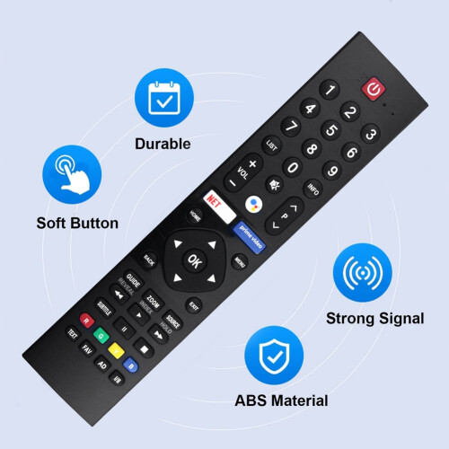 Replace Vioce Remote Control for  LCD TV with PRIME Key Remote Control 1