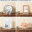 Acrylic Easel Display Stand for 8" to 12" Plates, Frames, and Artwork - Adjustable Clear Holder 4