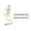 2-in-1 Star Projector Light USB  Star Projector Lamp Clear Image Adjustable Brightness for Kids Gift Home Decor 1