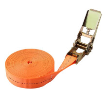 Buckle Tie-Down Cargo Straps for Car and Truck - Strong Ratchet Belt for Secure Luggage and Cargo Transport 6M