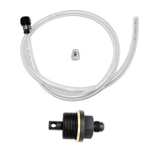 6492-10 Oil Priming Adapter Kit for Detroit DD13 & DD15 Engines, M33x2.0 Thread, 27mm Hex, with Hose Dust Cover